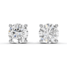 Round 4 Claw Diamond Stud Earrings