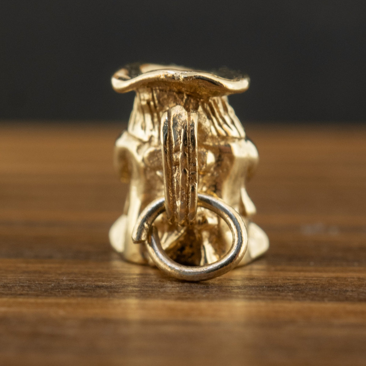 9ct Yellow Gold Tankard Toby Jug Charm 2.5g