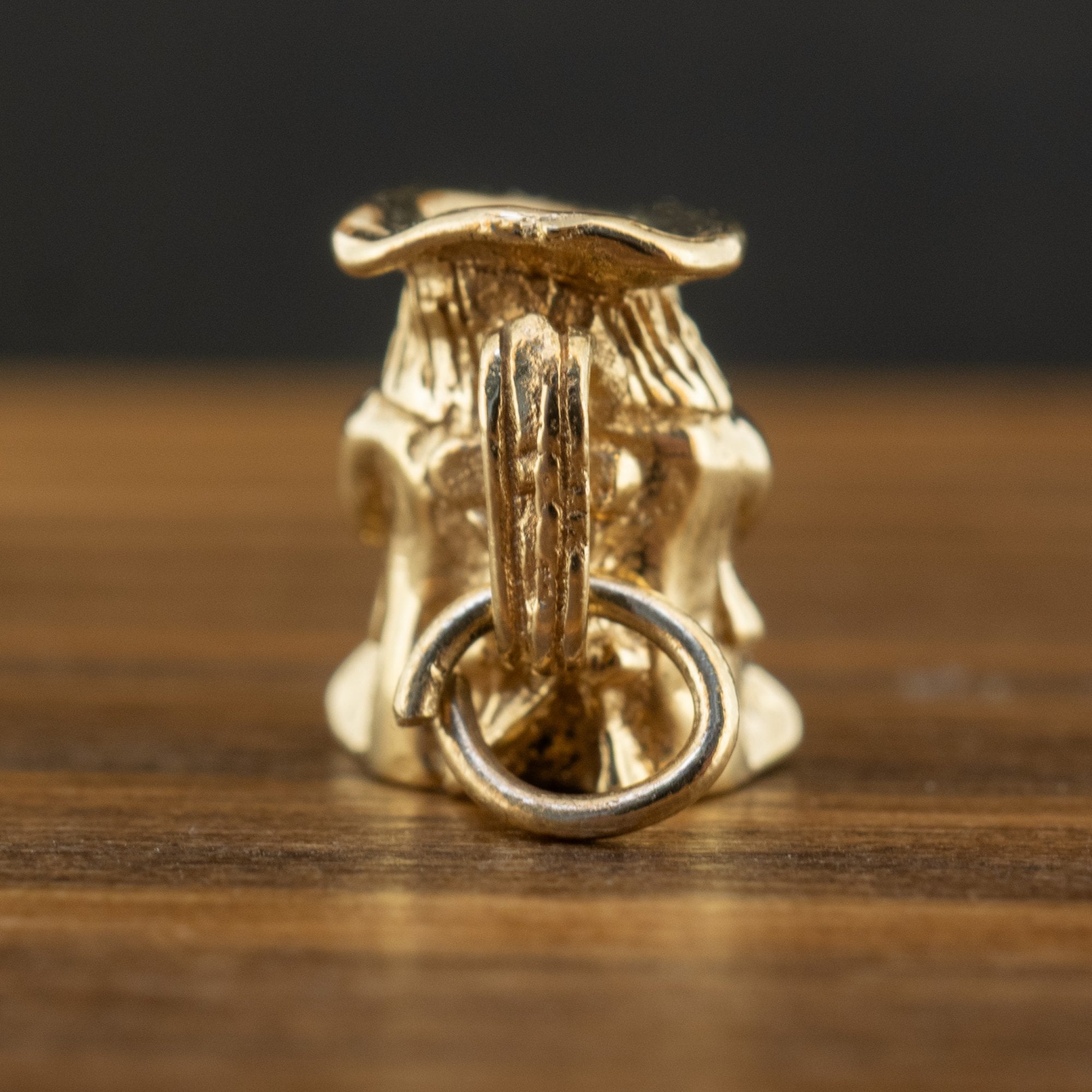 9ct Yellow Gold Tankard Toby Jug Charm 2.5g