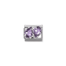 Composable Classic Link, Purple Twin Drops