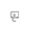 Composable Classic Link, CZ Letter C Pendant