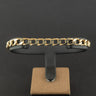 9ct Yellow Gold 8.75 Inch Curb Chain Bracelet 14.9g