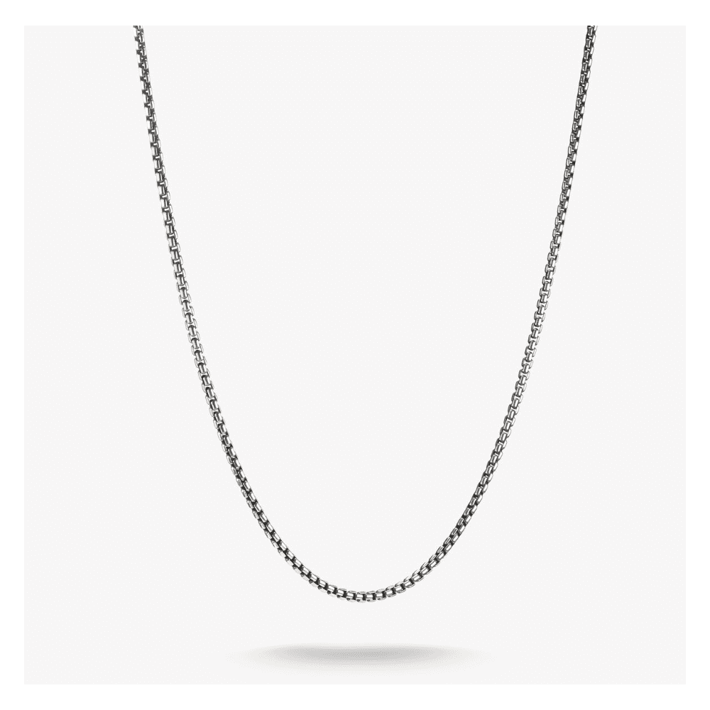 Venezia Chain Silver Blackened