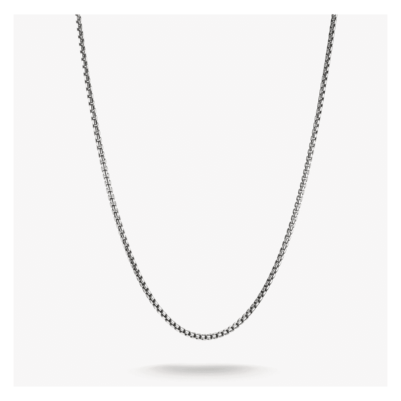 Venezia Chain Silver Blackened