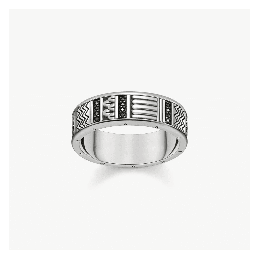 Varied Pattern Band Ring