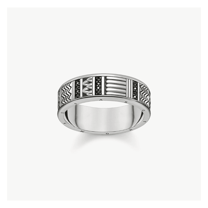 Varied Pattern Band Ring