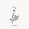 Charm Pendant Peace Dove Connect Silver