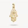 Charm Pendant Hamsa Connect Gold-Plated