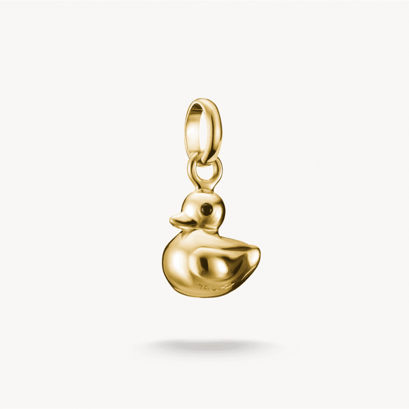 Charm Pendant Duck Connect Gold-Plated