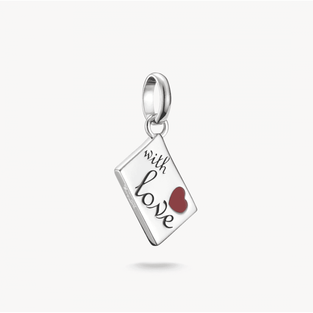 Charm Pendant Love Letter Connect Silver