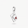 Charm Pendant Love Letter Connect Silver
