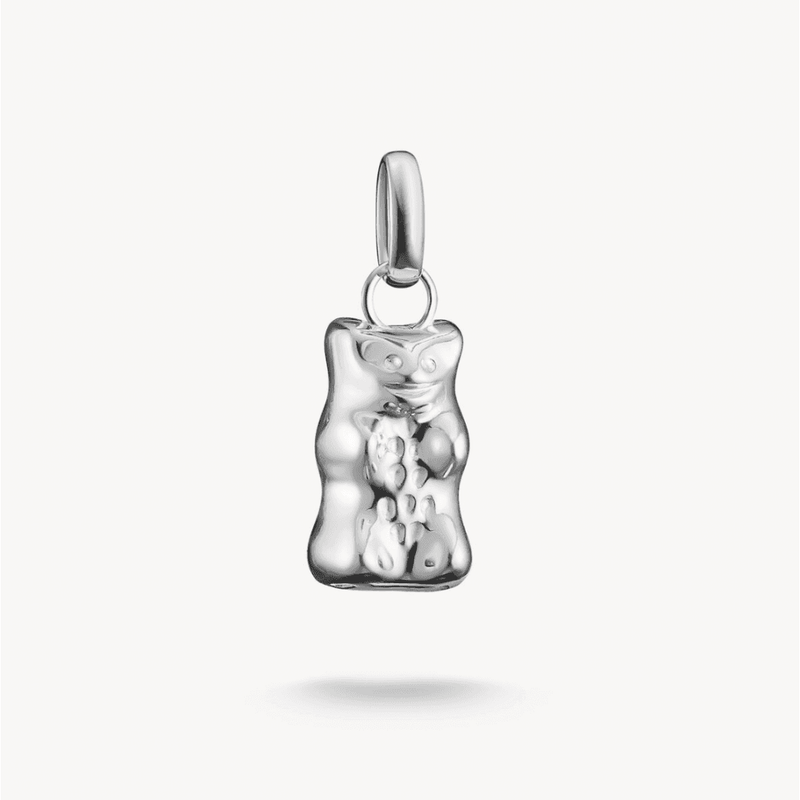 Charm Pendant Goldbear Connect Silver