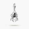 Silver Charm Pendant Spider Pearl True Romance Original