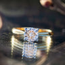 NEW 18ct Yellow Gold 0.93ct K/VS2 Certificated Diamond Solitaire Ring 2.9g