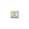 Charm Composable Link Coloured Christmas Tree