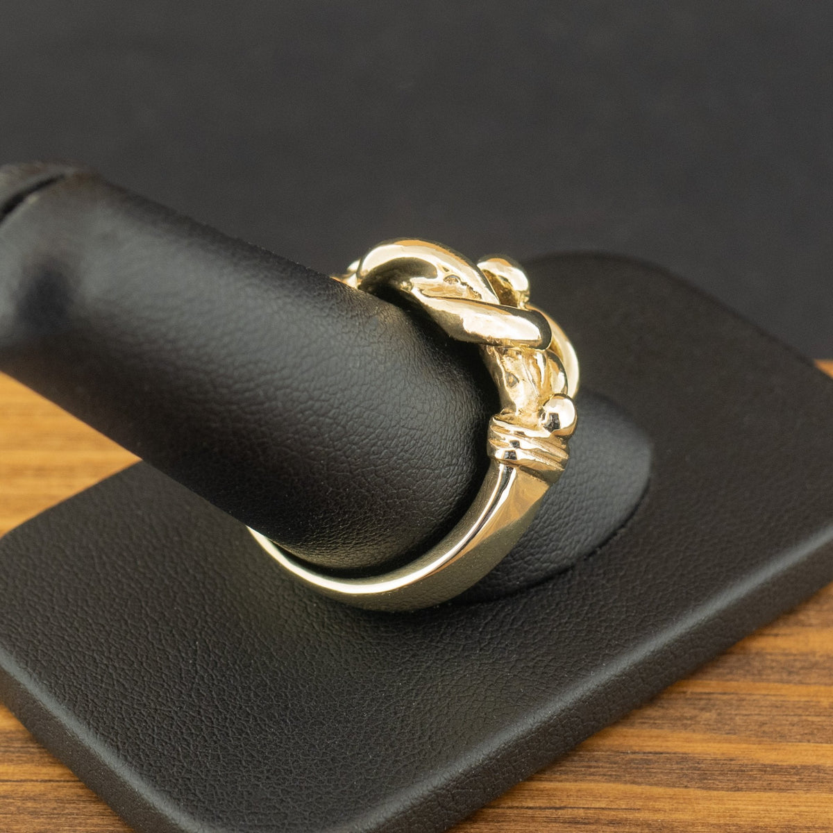 9ct Yellow Gold Knot Ring Size U 13.6g