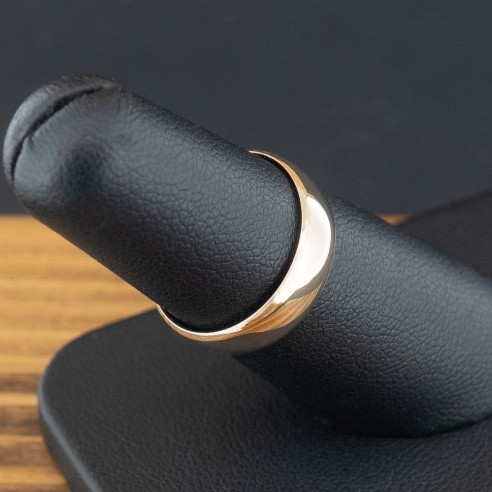 9ct Yellow Gold 5.1mm Band Ring Size M 2.4g