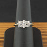 18ct Yellow Gold 0.65ct Diamond Cluster Ring Size N 4.1g