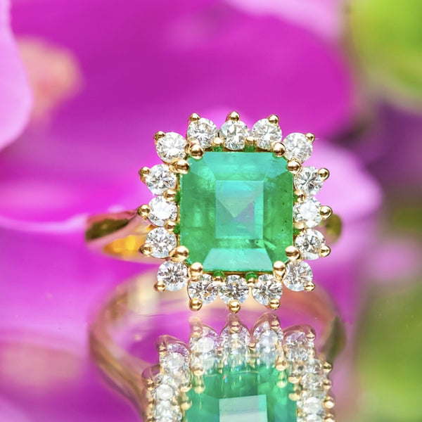 Green Stone Rings