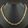 9ct Yellow Gold 20 Inch Byzantine Chain Necklace 39.4g