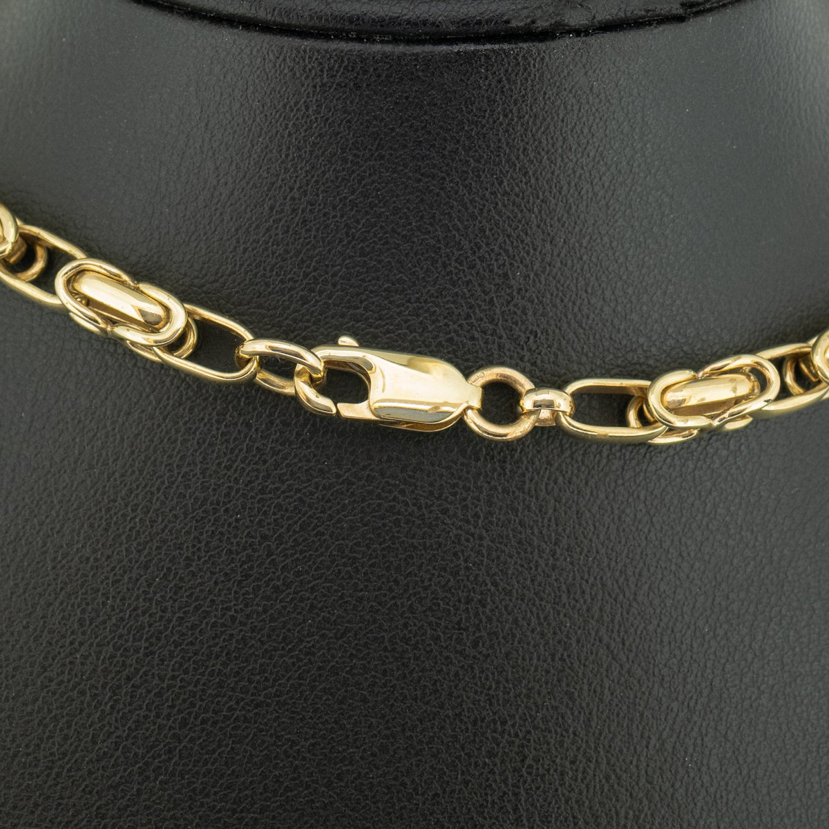 9ct Yellow Gold 20 Inch Byzantine Chain Necklace 39.4g
