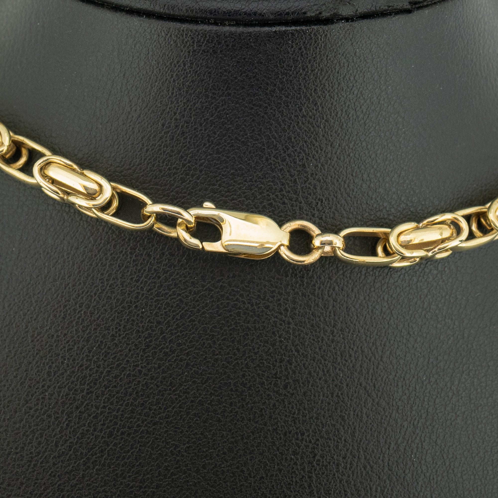 9ct Yellow Gold 20 Inch Byzantine Chain Necklace 39.4g