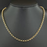 9ct Yellow Gold 17 Inch Belcher Chain Necklace 10.5g