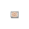 Composable Link, Daisy symbol in Rose gold