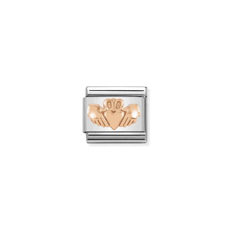 Composable Link, Claddagh in Rose gold