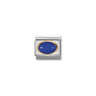 Composable Link, in Gold with Lapis Lazuli