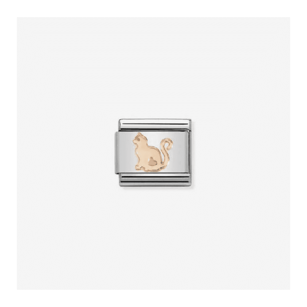 CLASSIC Rose Gold Cat Charm