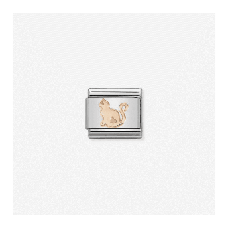 CLASSIC Rose Gold Cat Charm