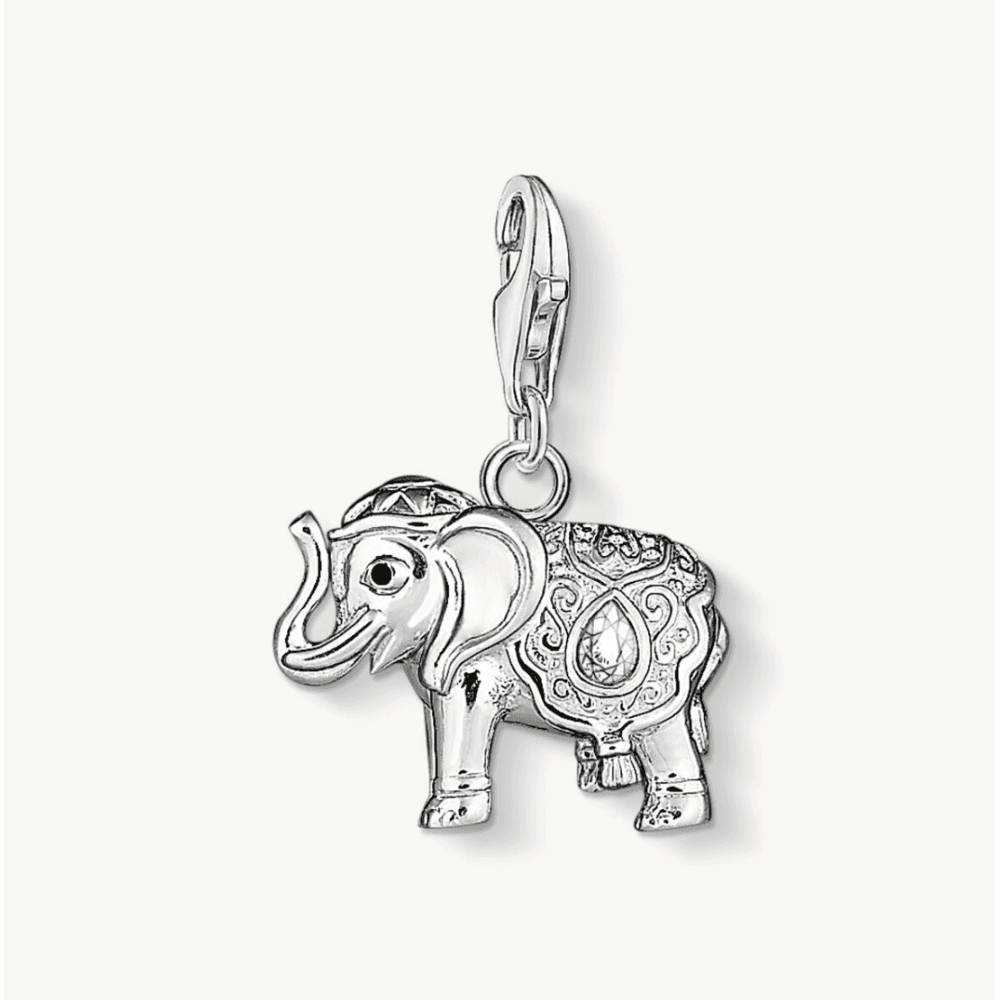 Charm pendant Indian elephant
