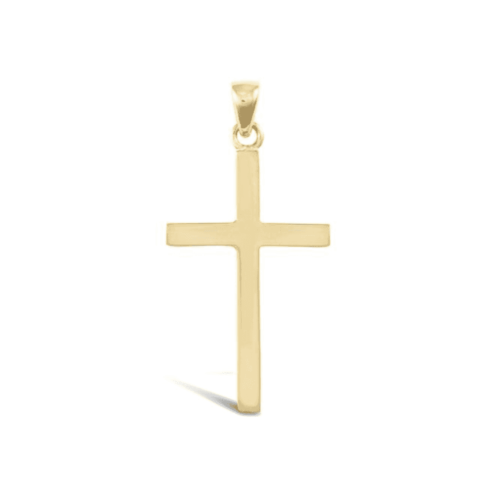 9ct Yellow Gold Cross Pendant