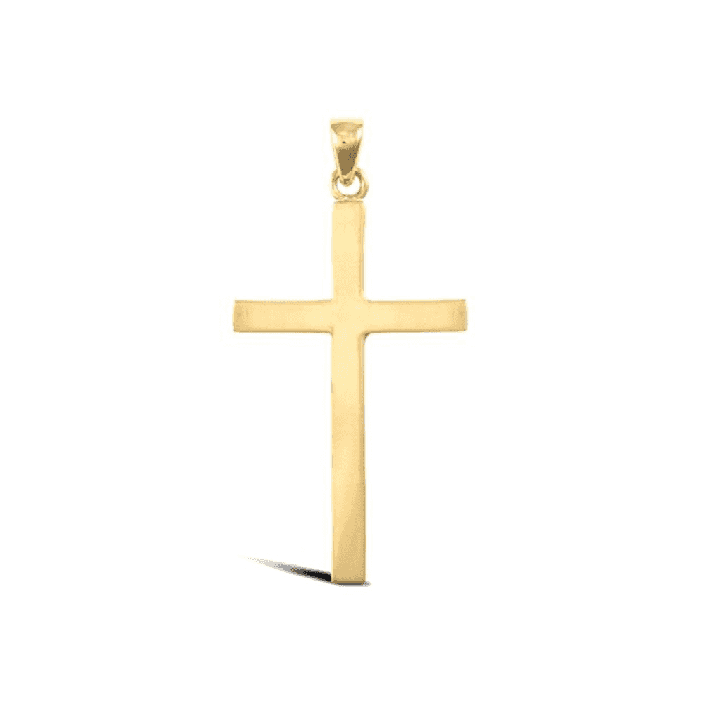 9ct Yellow Gold Cross Pendant