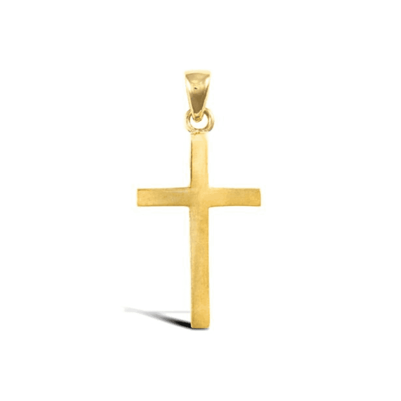 18ct Yellow Gold Cross Pendant
