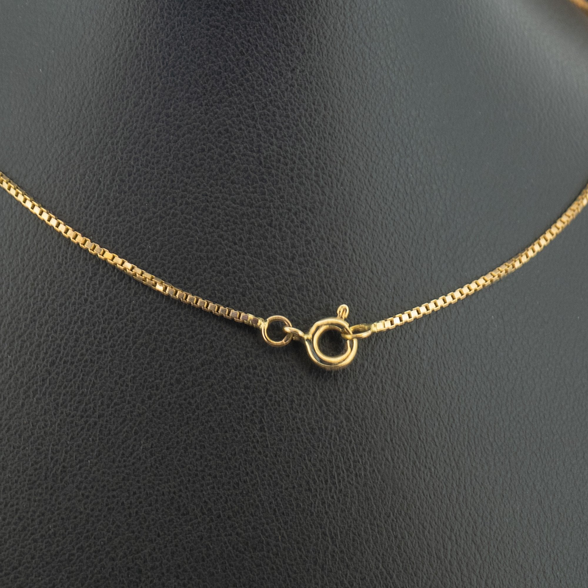 18ct Yellow Gold 19 Inch Box Chain Necklace 4.6g