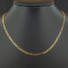 9ct Yellow Gold 18 Inch Figaro Chain Necklace 2.5g