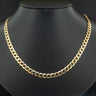 9ct Yellow Gold 22 Inch Curb Chain Necklace 14g