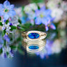 18ct Yellow Gold 1.67ct Australian Opal East to West Signet Ring