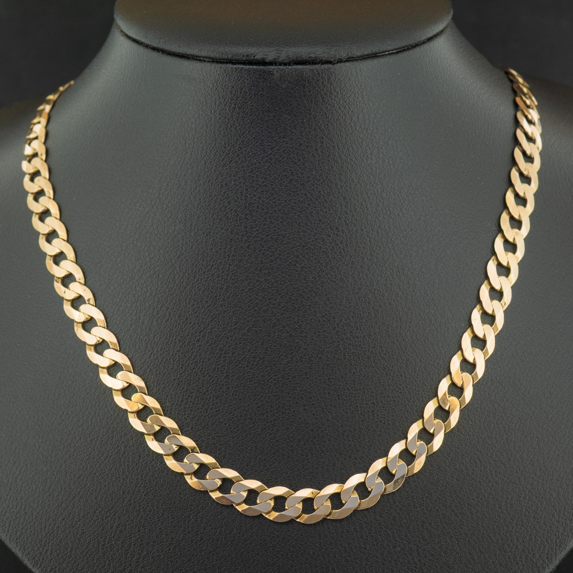 9ct Yellow Gold 20 Inch Curb Chain Necklace 15.7g