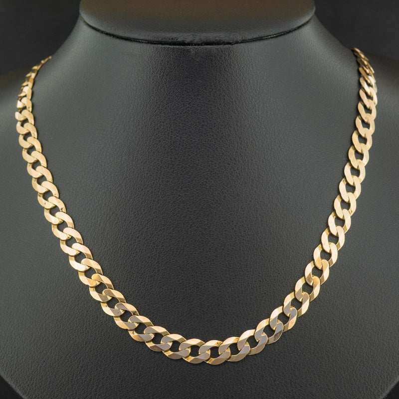 9ct Yellow Gold 20 Inch Curb Chain Necklace 15.7g