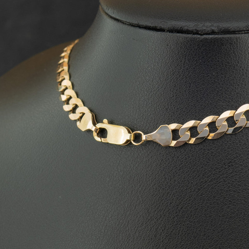 9ct Yellow Gold 20 Inch Curb Chain Necklace 15.7g
