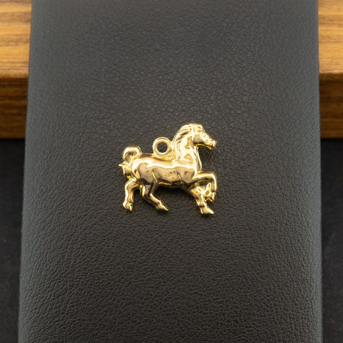 9ct Yellow Gold Horse Charm 0.8g