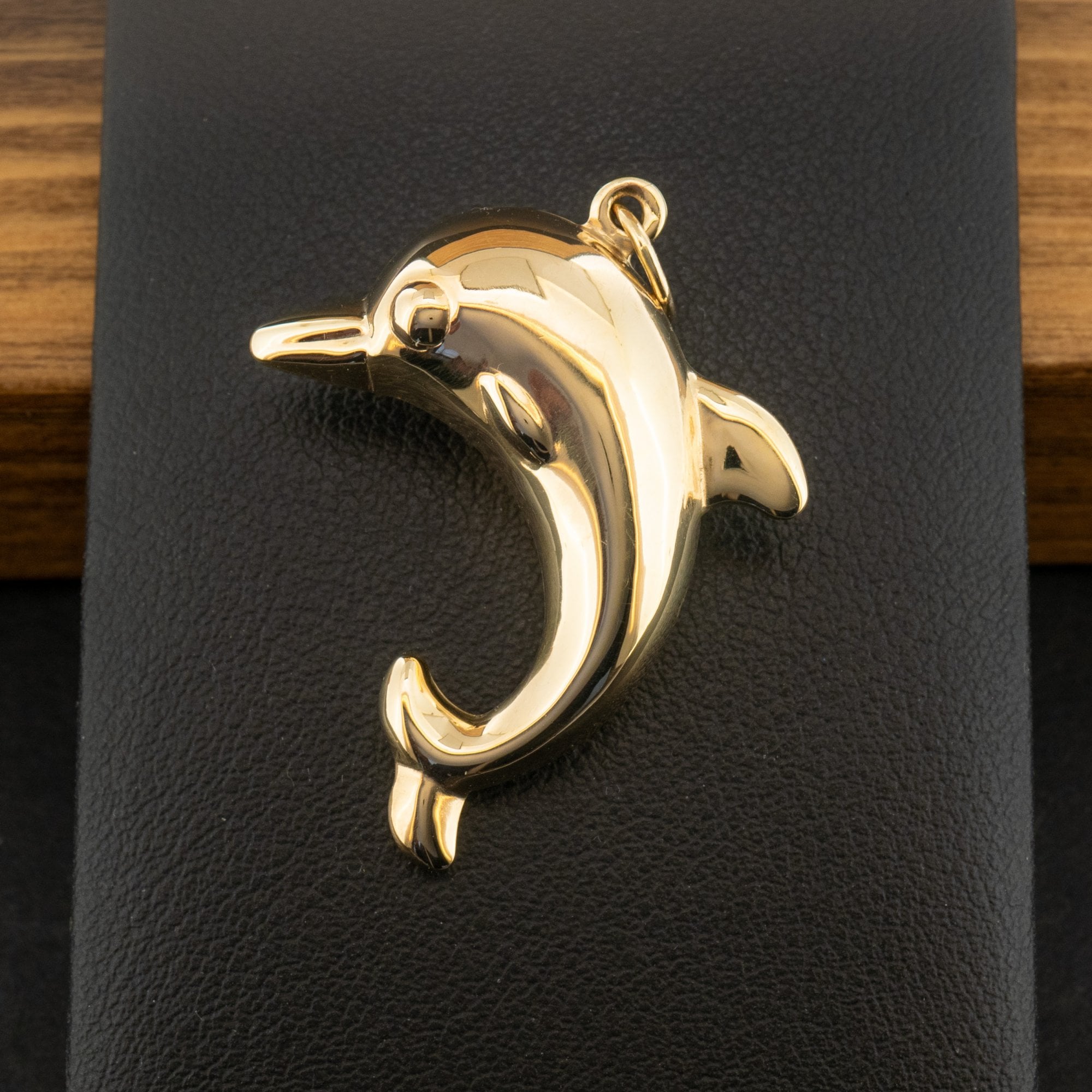 9ct Yellow Gold Dolphin Charm 2.1g