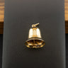 9ct Yellow Gold Bell Charm 2.4g