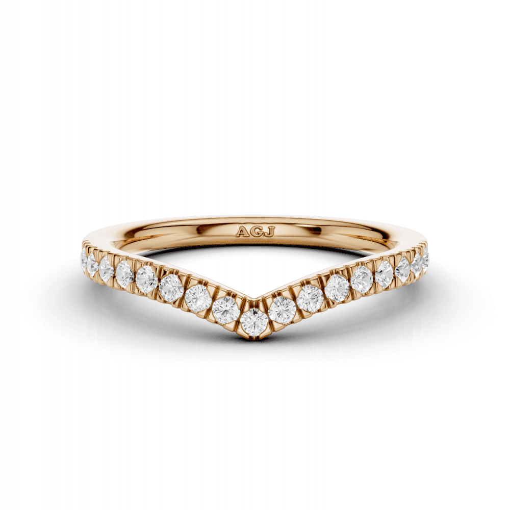 Diamond Micro Set Wishbone 2mm Band 40% Coverage