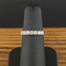 18ct Yellow Gold 0.5ct Diamond 7 Stone Ring Size J 3.4g