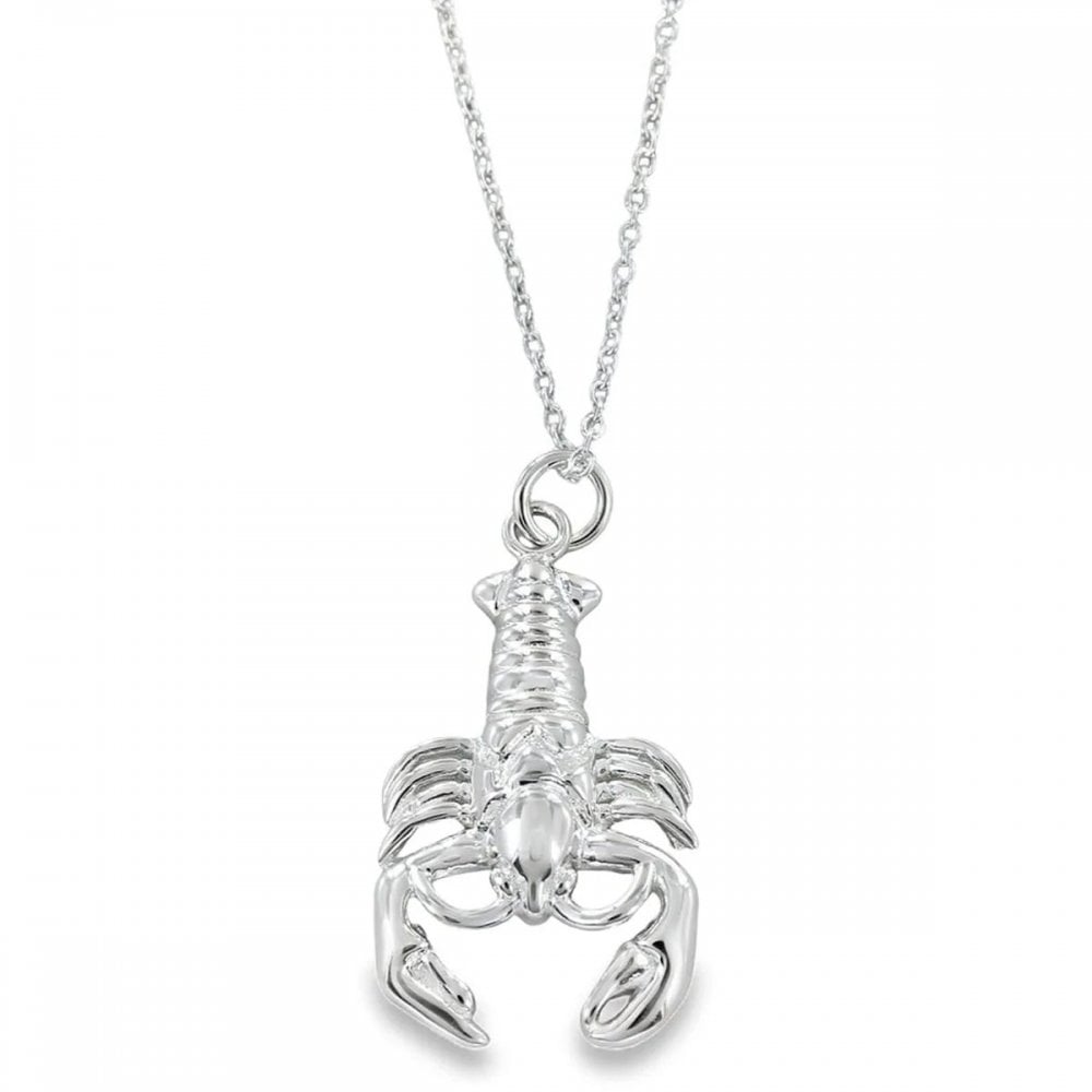 Sterling Silver Lobster Necklace