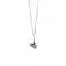 Sterling Silver Devotion Heart Necklace
